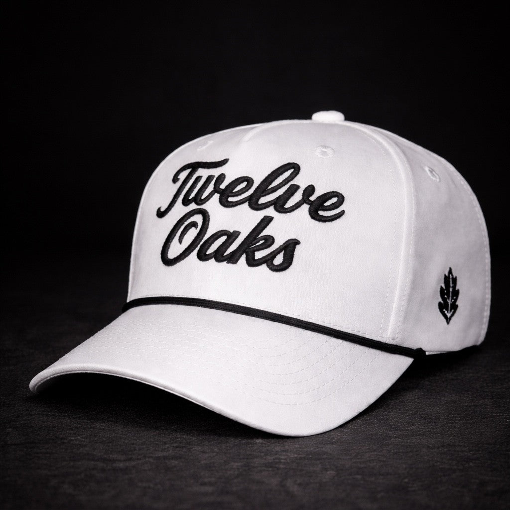 Legacy Collection Hat - Black on White